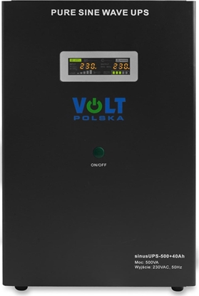 Attēls no UPS Volt Sinus UPS 500 + AKU 40AH (3SR500WA40)
