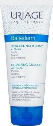 Изображение Uriage Bariederm Cleansing Cica-Gel el do mycia twarzy i ciaa 200ml