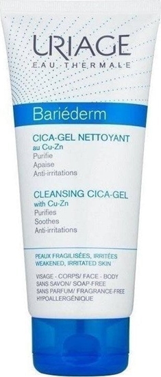 Изображение Uriage Bariederm Cleansing Cica-Gel el do mycia twarzy i ciaa 200ml