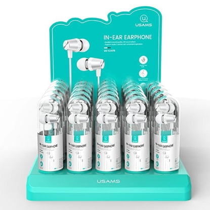 Attēls no USAMS Set 30 szt. słuchawki EP-42 3,5 mm biały|whi