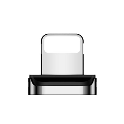 Изображение USAMS Adapter magnetyczny U28 lightning bulk srebr