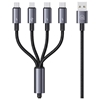Picture of USAMS Kabel 4w1 2xUSB-C|Lightning|MicroU SB 15W 1,