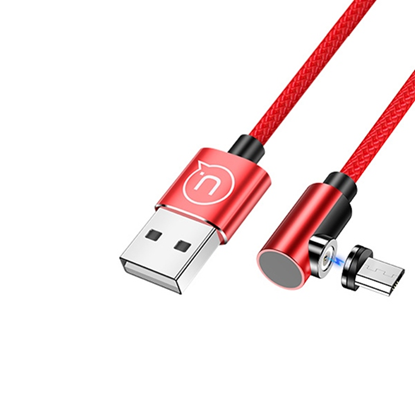 Picture of USAMS Kabel kątowy magnetyczny U54 1m microUSB cze
