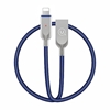 Изображение Kabel USB Usams USB-A - Lightning 1.9 m Niebieski (IPYSUSB202)