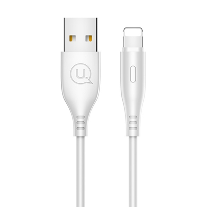 Изображение Kabel USB Usams USB-A - Lightning 1 m Biay (SJ266USB02)