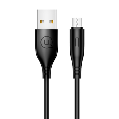 Picture of Kabel USB Usams USB-A - microUSB 1 m Czarny (SJ268USB01)