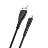 Picture of USAMS Kabel U35 microUSB 2A Fast Charge 1m czarny|