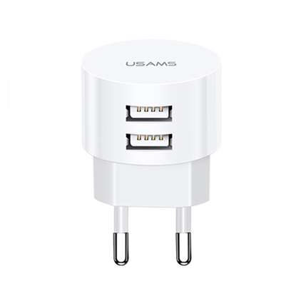 Изображение USAMS Ład. siec. 2xUSB T20 2,1A round (only head) 