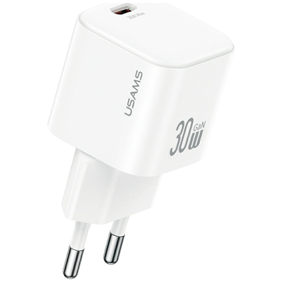 Picture of Wall Charger USAMS JO Series CC262 30W USB-C + 1m 