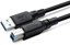 Изображение Kabel USB MicroConnect USB-A - USB-B 3 m Czarny (USB 3.2 A-B Gen 1 Cable LSZH,)