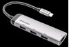 Изображение USB dokstacija Verbatim HUB 4-PORT USB-C Multiport