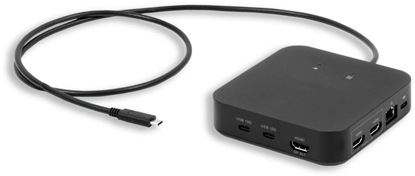 Attēls no USB-C Triple-DisplayDock 4K 12-Port USB-C Docking Station with DisplayLink