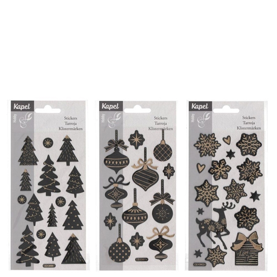 Picture of Uzlīmes Kapel Xmas melns/zelta