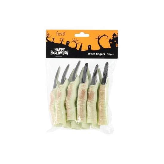 Изображение Uzpirksteņi Halovīna Festi Raganas nagi 10gab.