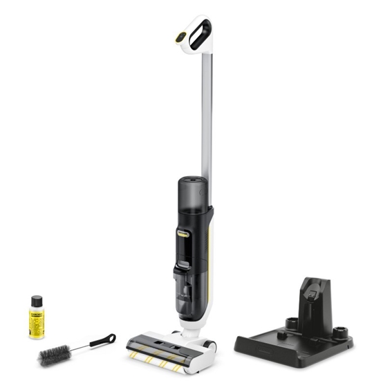 Picture of Vacuum Cleaner|KARCHER|Three-in-one floor cleaner FCV 3|Dry&wet|2-in-1 stick vacuum|White|Bagless|Battery|1.056-122.0