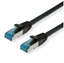 Изображение Value S/FTP Patch Cord Cat.6A (Class EA), black, 0.15 m
