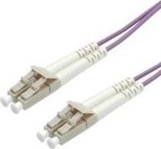 Picture of Value VALUE FO Cable 50/125µ. OM4. LC/LC. Violet. 3.0m