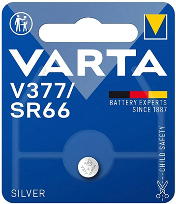 Attēls no Varta V377|SR66 | 1,55 V Alkaline baterija 1 gab.