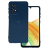 Picture of Vennus Samsung GALAXY A13 4G SILICONE HEART CASE FOR Dark Blue
