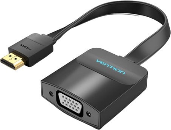 Picture of Vention 74345 adapter kablowy 0,15 m VGA (D-Sub) HDMI Typu A (Standard) Czarny