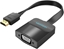 Attēls no Vention 74345 adapter kablowy 0,15 m VGA (D-Sub) HDMI Typu A (Standard) Czarny