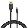 Изображение USB-C to DisplayPort 1.4 Cable Vention CGYBG, 1.5m, 8K 60Hz/4K 120Hz (black)