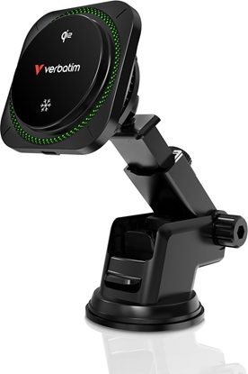 Изображение Verbatim Charge´n´Drive Magnetic Wirel.Car Charger Qi2 RGB  31860
