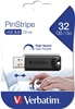Picture of Verbatim Store n Go         32GB Pinstripe USB 3.0 black    49317