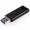 Picture of Verbatim PinStripe 3.0 - USB 3.0 Drive 64 GB  - Black