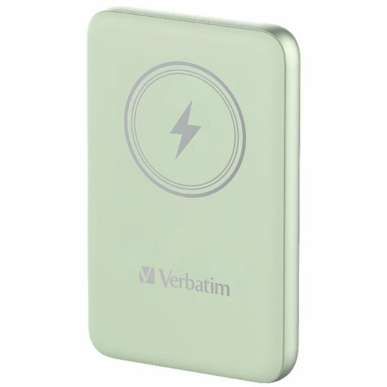Picture of Verbatim Charge´n´Go Magnetic Wireless PowerBank 10000 Green