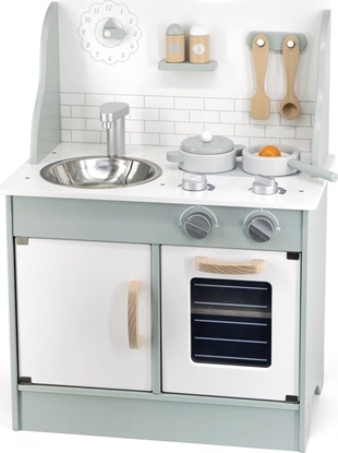 Attēls no Viga Toys PolarB Kuchnia z akcesoriami eco mint (44048)