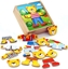 Picture of Viga Viga Drewniane Puzzle Ukadanka Edukacyjna Ubierz Misia Chopca