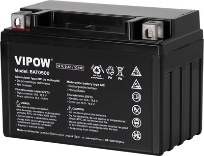Picture of Vipow ML Akumulator VIPOW typ MC do motocykli 12V 9Ah