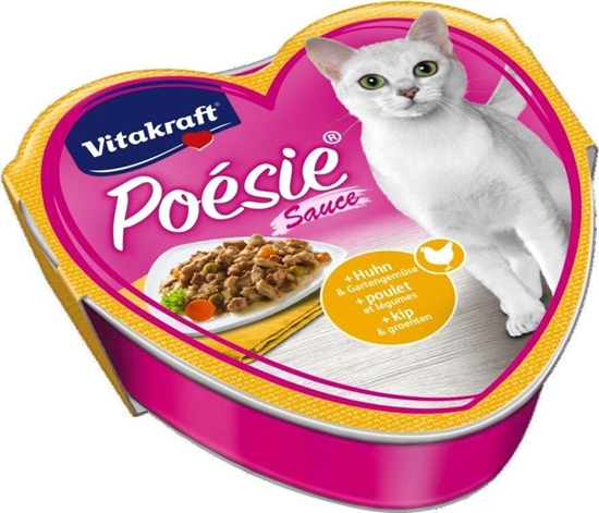 Picture of Vitakraft VITAKRAFT KOT 85g tacka POESIE KURA INDYK sos /15