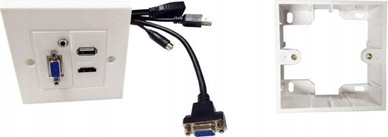 Изображение Vivitek Wall Box HDMi + USB + VGA