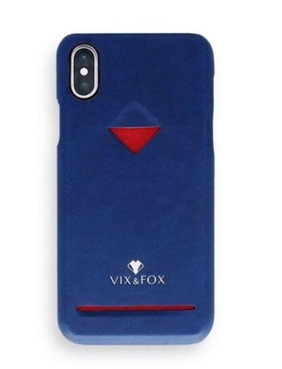 Изображение VixFox Apple Card Slot Back Shell for Iphone 7/8 plus navy blue