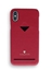 Изображение VixFox Apple Card Slot Back Shell for Iphone X/XS ruby red