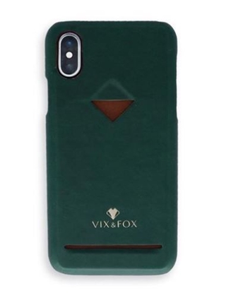 Изображение VixFox Apple Card Slot Back Shell for Iphone XSMAX forest green
