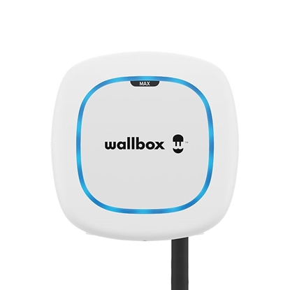 Attēls no Wallbox Electric Vehicle charge | Pulsar Max | 22 kW | Wi-Fi, Bluetooth | 7 m | White
