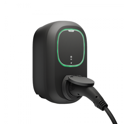Attēls no Wallbox Socket | Pulsar Pro | 22 kW | Wi-Fi, 4G, Ethernet, Bluetooth | Black