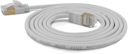 Attēls no Wantec 7184 kabel sieciowy Szary 0,2 m Cat7 S/FTP (S-STP)