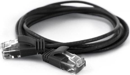 Picture of Wantec Wantec wW Patch Cable CAT6A (rand 2,8mm) UTP black 0,50m (7312)