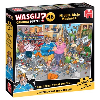 Attēls no Wasgij - Original 46 - Middle Aisle Madness! (1000 pieces) (1110100505)