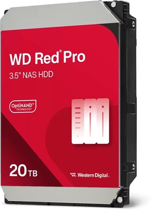 Attēls no WD Red Pro 20TB 8,89cm 3,5Zoll 6Gb/s SATA NAS HDD