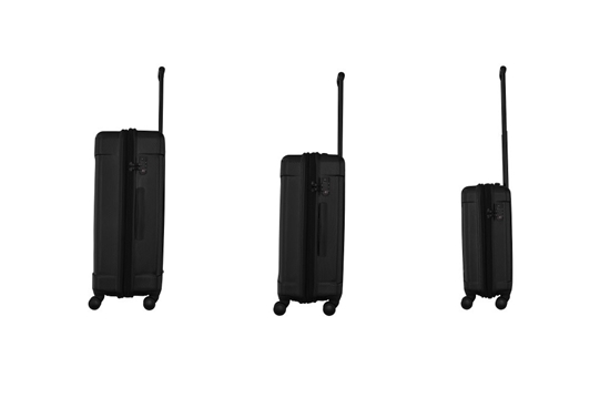 Picture of WENGER LEGACY-DC HARDSIDE CASES Set S-M-L, Black