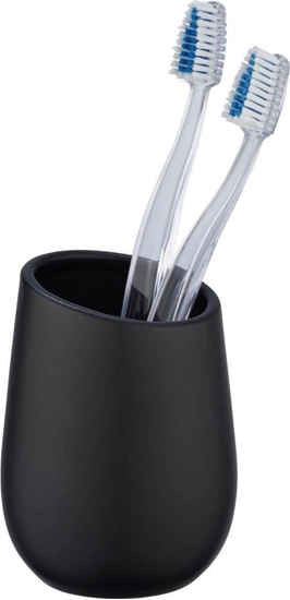Picture of Wenko Czarny kubek na szczoteczki pdzle Do azienki