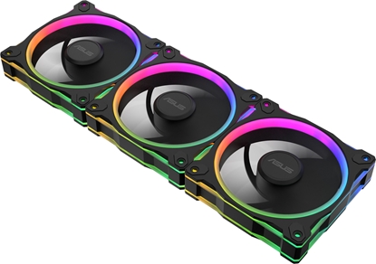 Attēls no Wentylator Asus Prime MR120 ARGB Reverse 3-pack czarny (90DA00L0-B09020)
