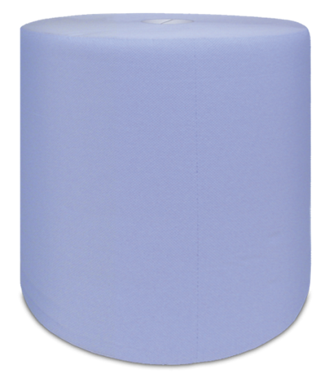 Picture of WEPA Industrial roll paper for hands RPMM3350 - 23, 350m, 3 layers 1000 sheets, 2pcs., Recycled ti