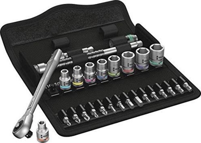 Picture of Wera 8100 SA 10 Zyklop Metal Ratchet Push Through 1/4  imperi