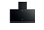 Attēls no Whirlpool WHVA 62F LM K cooker hood Wall-mounted Black 485 m³/h A